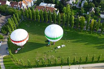 Ballonfahrten Augsburg- Aktivurlaub - Camping Ludwigshof am See